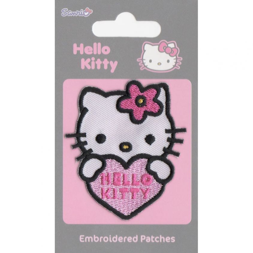Patch ricamo termoadesivo Hello Kitty